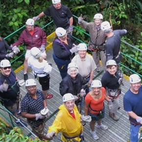 Landscape architecture advisers visit Soltis Center in Costa Rica